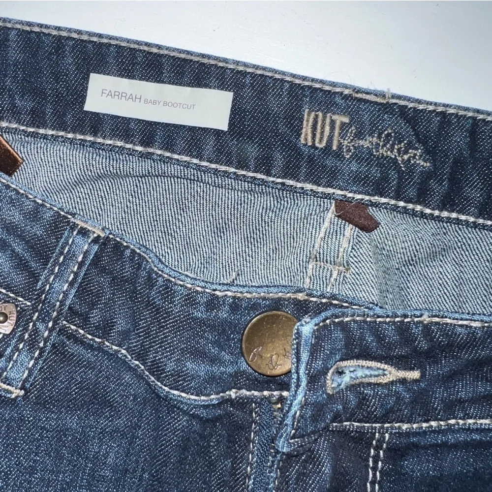 Kut From the Kloth Farrah Kick Boot Women’s Jeans Size 8